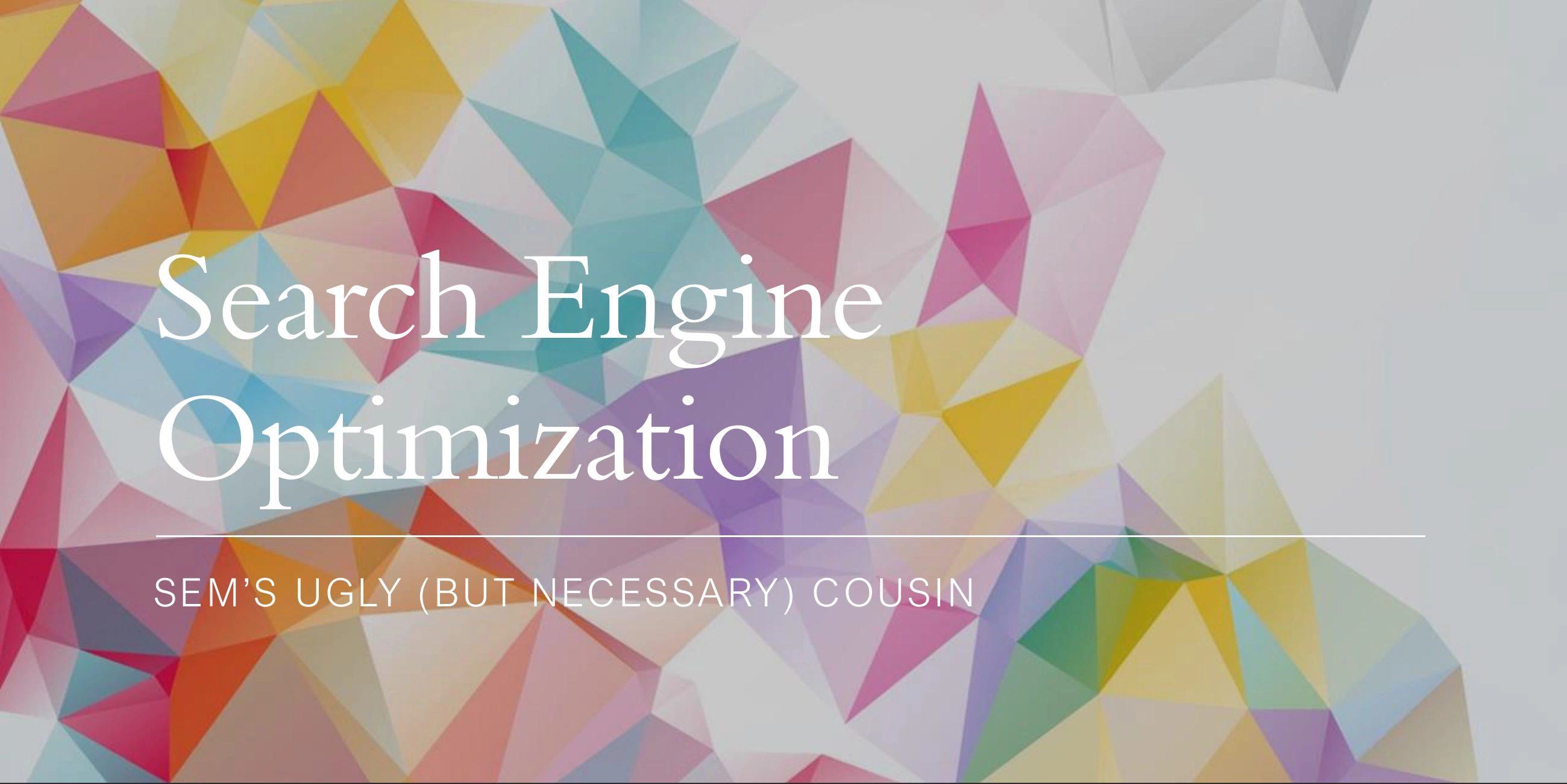 Title: SEO and paid media